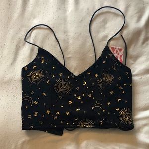 *3 for 20 Bundle* Romwe/Shein Velvet Crop top